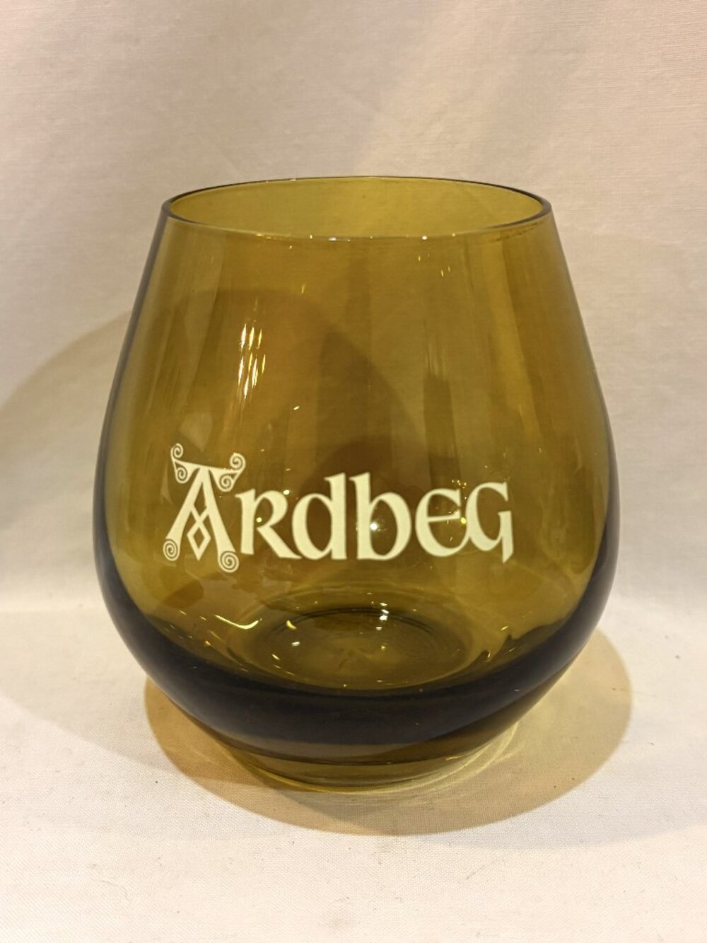 ARDBEG Green Large Whiskey Scotch Glass Snifter Bar Glass EUC